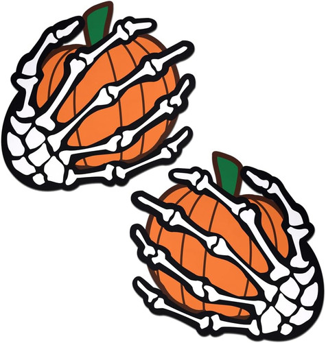 Halloween pasties white - -,