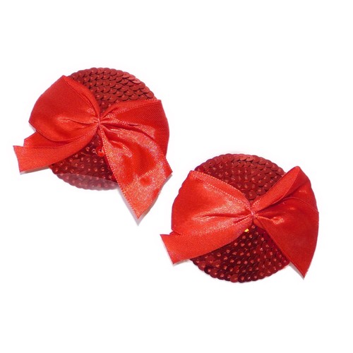 Copri capezzoli rotondo rosso - capezzoli,